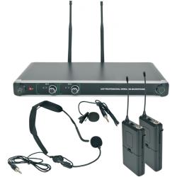 Chord NU20-N, 2-kanálový mikrofonní systém 863.8/864.8 MHz