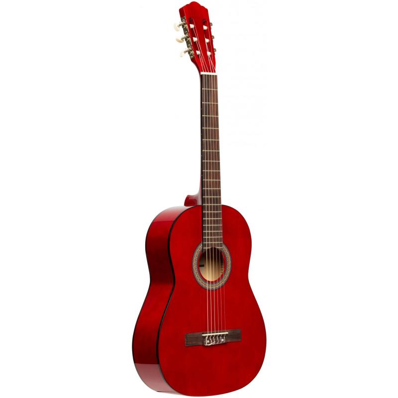 Stagg SCL50 3/4-RED, klasická kytara 3/4, červená Stagg 0_1571606 5414428256560