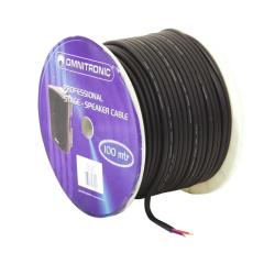 Omnitronic reproduktorový kabel, 2x 2,5 mm, cívka 100 m, cena/m
