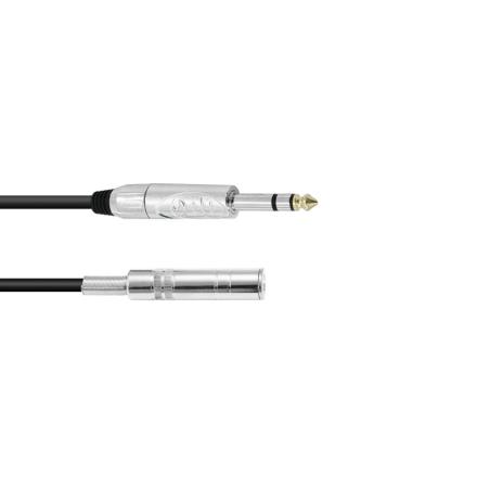Omnitronic kabel stereo JACK samec/stereo JACK samice, 10m