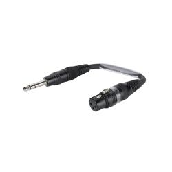 Sommer cable adaptér 3-pin XLR(F) / 6.3mm Jack